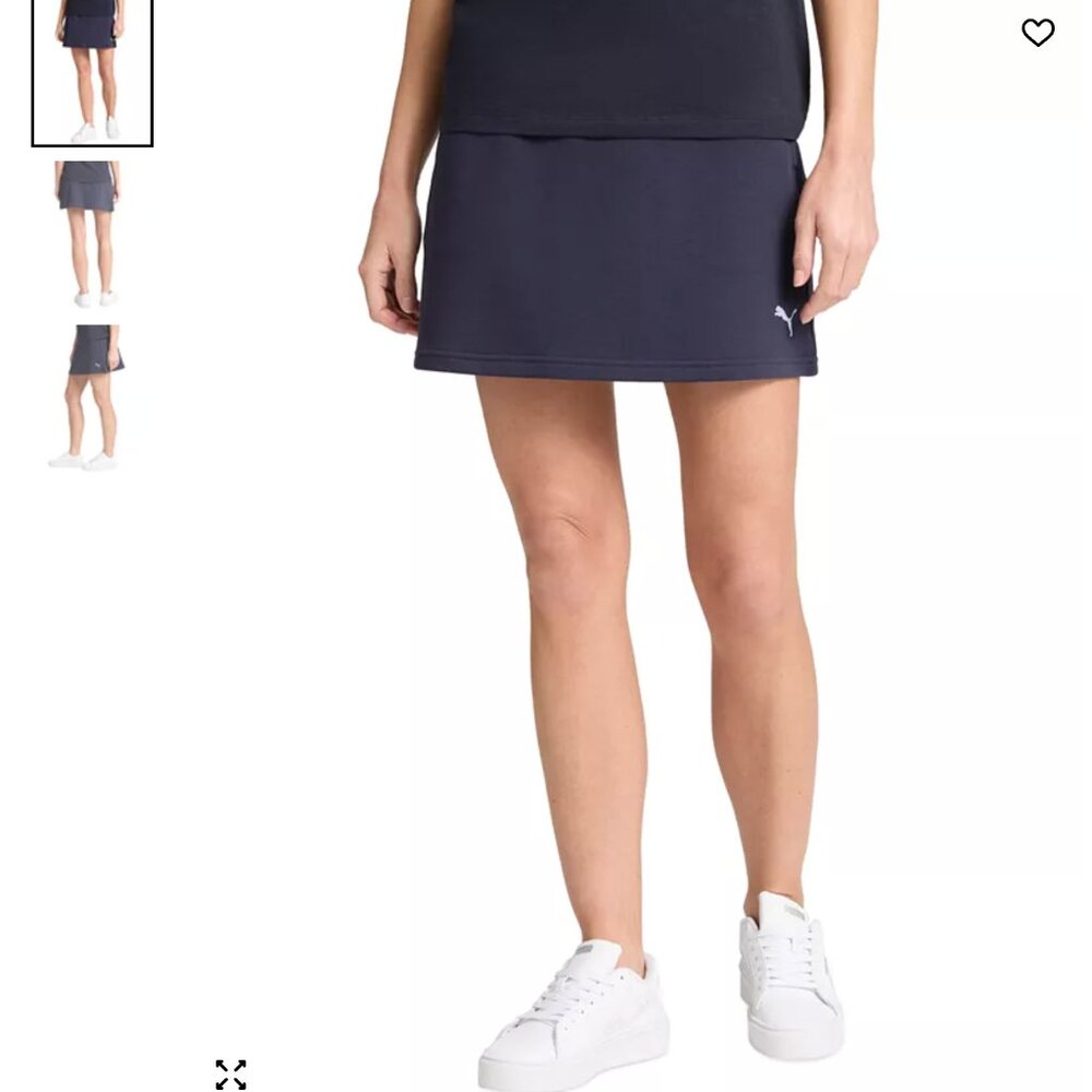 NWT Puma Womens Essentials Resort Skirt Navy XL